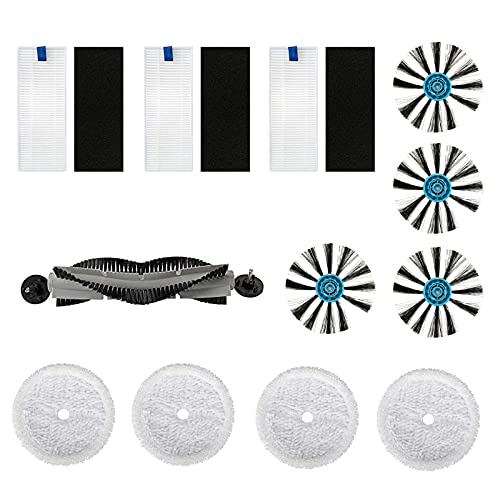 Bibolic SpinWave 3115 Accessories Kit Compatible With Bissell 3115 EV675 SpinWave Hard Floor Expert Wet and Dry Robot Vacuum, 15 Pack - Image 1
