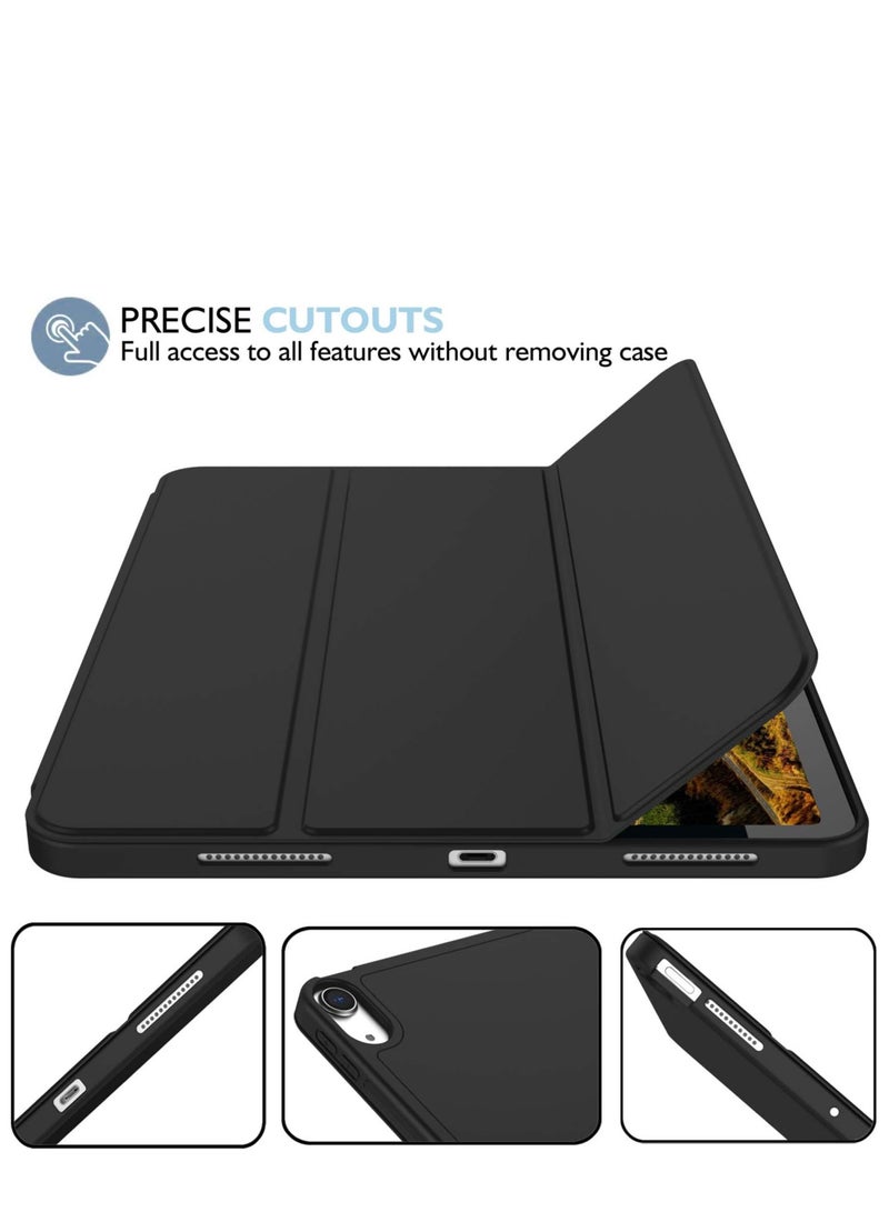 MIGOFAST iPad Air 11 Inch Case 2024 (6th Generation), iPad Air 5th Generation Case 2022/4th Generation Case 2020 10.9 Inch with Pencil Holder, Trifold Stand Smart Case (Black) - Image 5