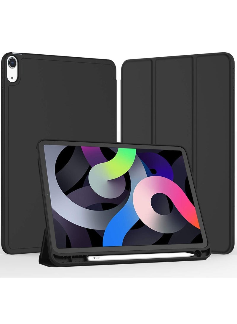 MIGOFAST iPad Air 11 Inch Case 2024 (6th Generation), iPad Air 5th Generation Case 2022/4th Generation Case 2020 10.9 Inch with Pencil Holder, Trifold Stand Smart Case (Black) - Image 2