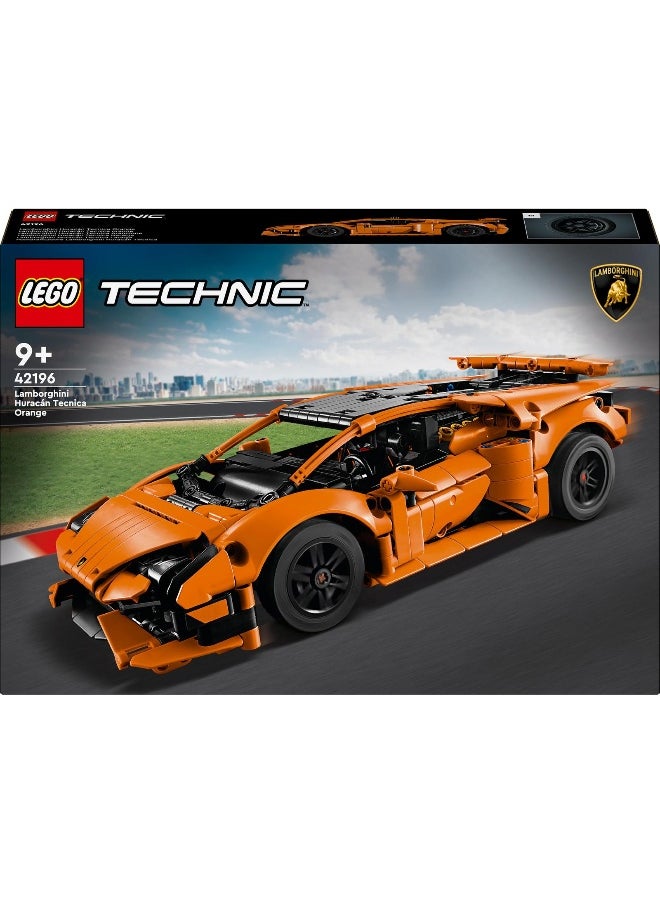LEGO LEGO® Technic Lamborghini Huracán Tecnica Orange Set 42196 Building Toy Set (806 pieces)  - Image 2