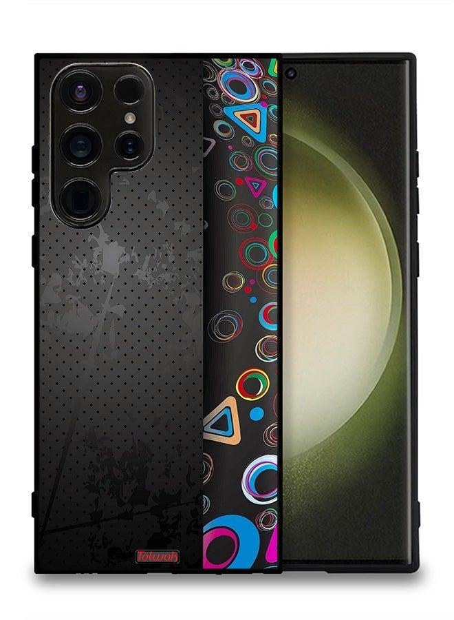 Tolwak Samsung Galaxy S23 Ultra 5G Protective Case Cover Pattern - Image 2