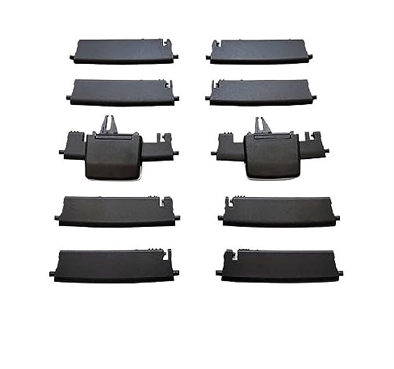 Yurefax Car Rear Air Conditioner Vent Grille Outlet Tab Clip Slider - Image 1