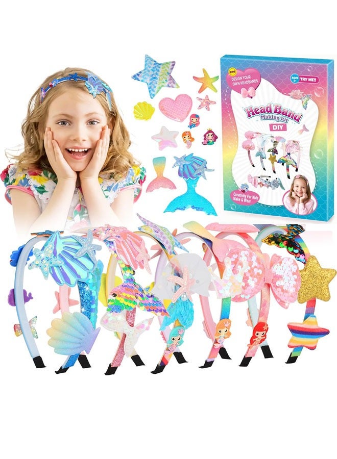 Beauenty Headband Making Kit, DIY Headband Making Kit for Girls - Image 1