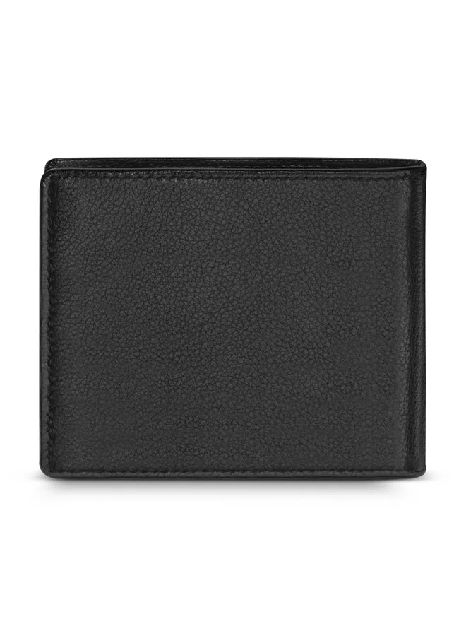POLICE Heli Black Leather Wallet for Men