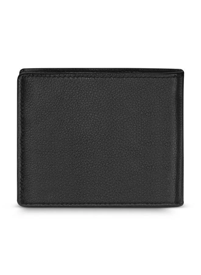 Police Heli Heli Black Leather Wallet for Men for Men | Best Price UAE