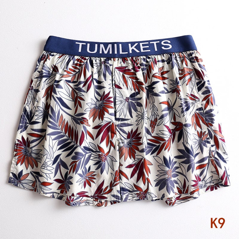 Tumi Source Factory Men's Printed Boxers Head Loose Woven Arlo Pants Boxer Briefs Cotton plus size - Image 3