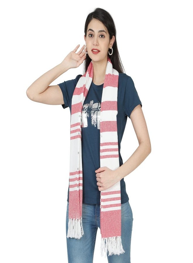 nene Mother's Multi-Purpose Large Size Nursing/Feeding Scarf-Wrap Stole (Red) - Image 3