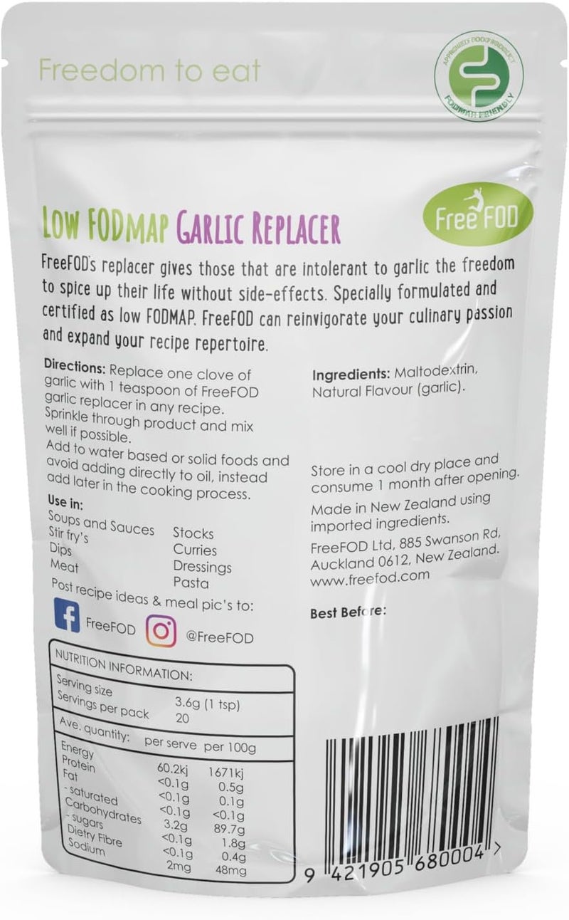 FreeFOD Low FODMAP Garlic Replacer - Image 2