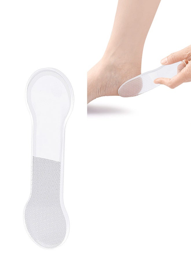 Glass Foot File 8-Shaped Rough and Smooth Sides Callus Remover Feet Heel Scrubber Dead Skin Scraper Pumice Stone Professional Pedicure Tools for Women and Men - Image 1