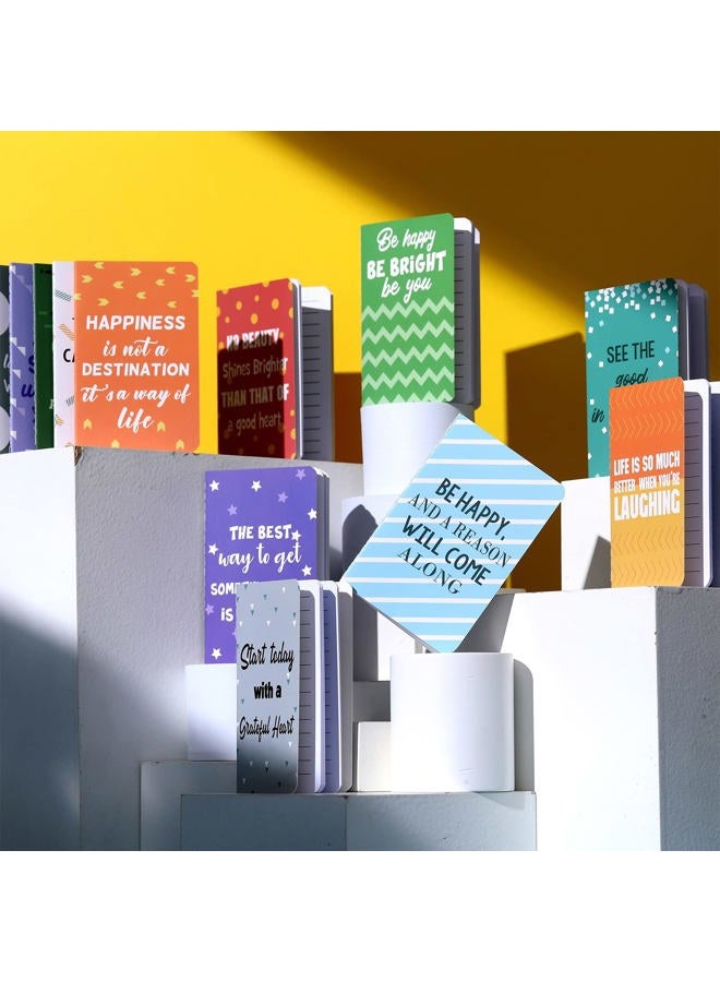 Zonon 24 Pcs Mini Colorful Notebooks Bulk Gifts, Funny Motivational Journals Notepads Inspirational Notepads Kids Small Pocket Notebook Teacher School Office Prizes Travel(Positive Style) - Image 4