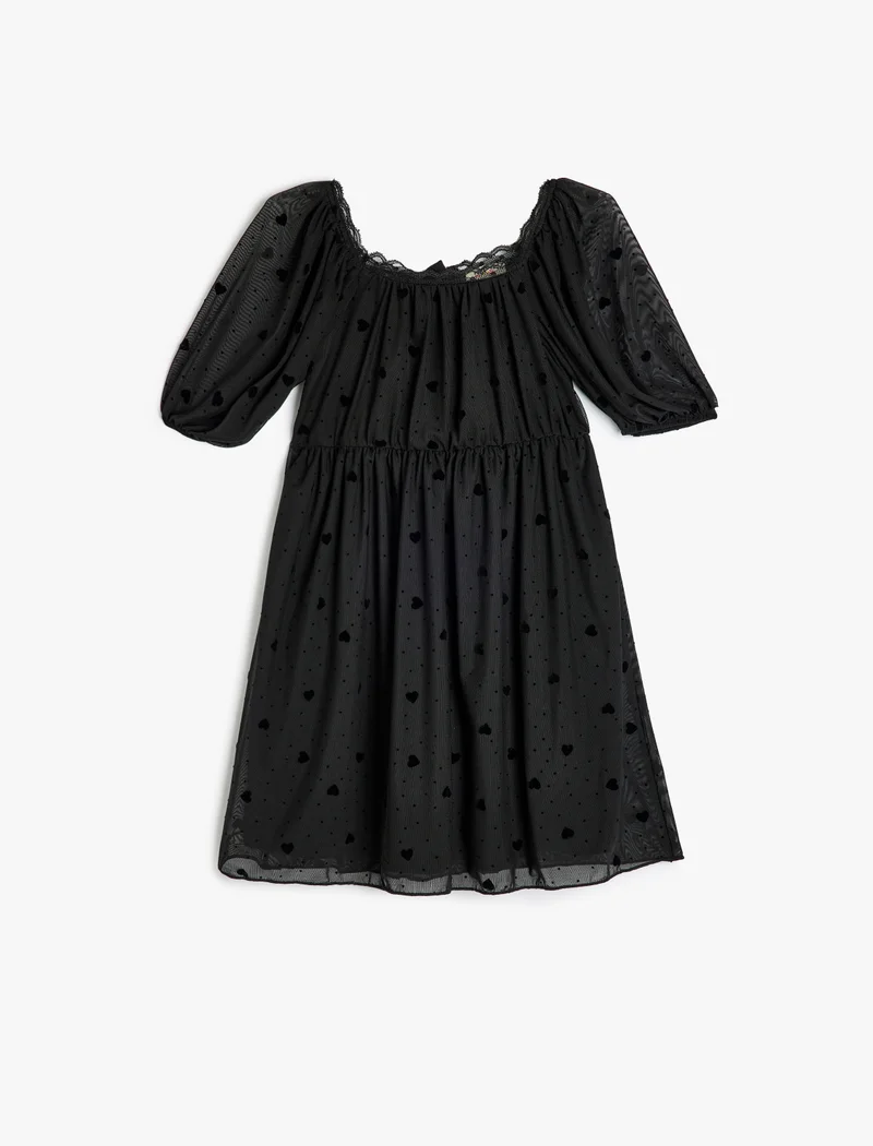 كوتون Tulle Dress