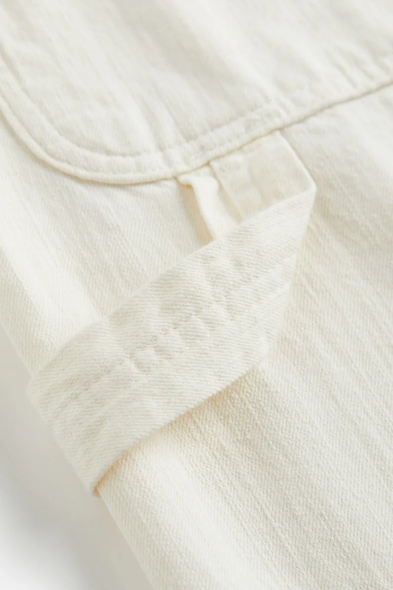 H&M Relaxed Fit Linen-blend dungarees