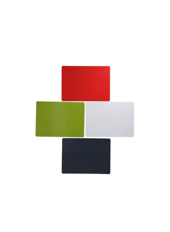 Dexas 4-Piece Heavy Duty Grip Mat Flexible Cutting Board Set Assorted Color 8 x 11inch 6014PK2 - Image 1