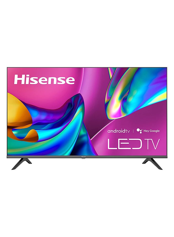 Hisense A4 Series 32 Inch HD Smart Android TV with DTS Virtual X Game And Sports Modes Chromecast Built-In Alexa Compatibility 32A4H Black - Image 1
