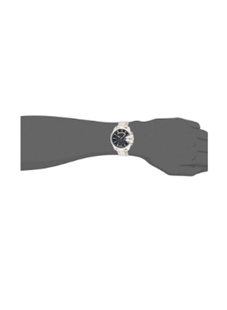 Diesel Fuel Round Shape Stainless Steel Chronograph Wrist Watch 51 mm - Silver - DZ4465 - Image 4
