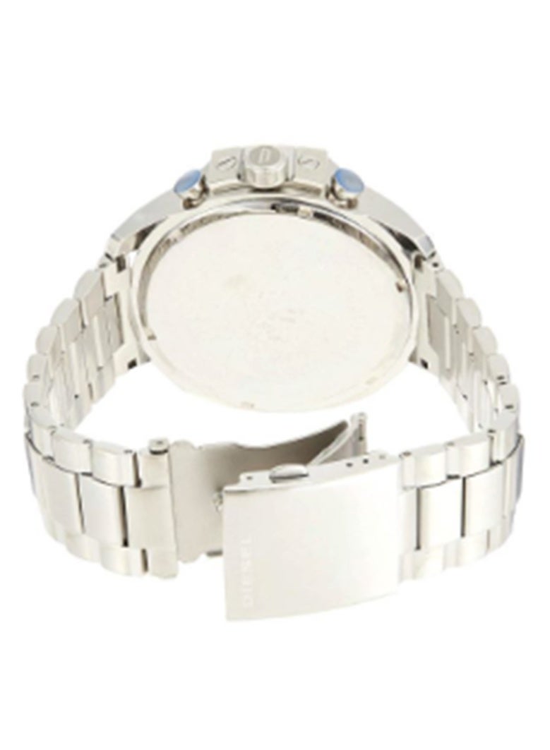 Diesel Fuel Round Shape Stainless Steel Chronograph Wrist Watch 51 mm - Silver - DZ4465 - Image 2