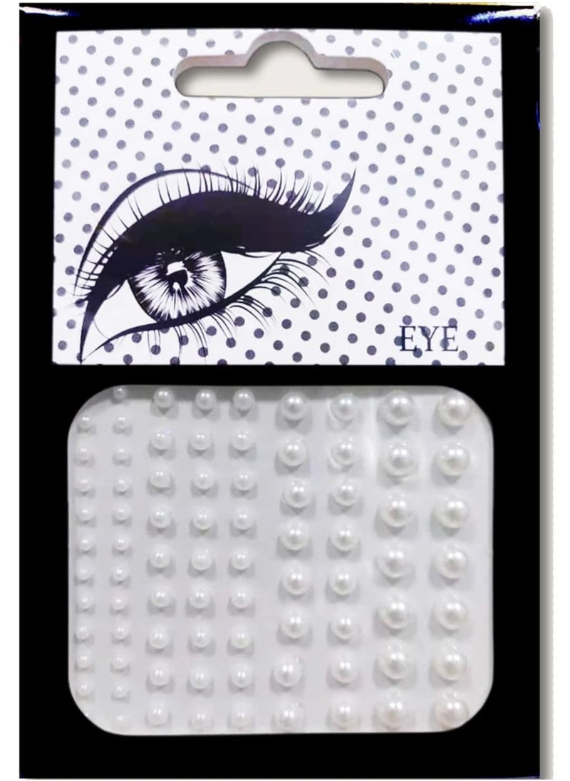 amazing.EGP Crystal Tattoo Festival Jewels Rhinestones Body Gems Stickers Temporary Tattoos Eyes, Nail Decoration Face Rave Party Fashion Face Stickers for Women (TYPE-A)  - Image 1