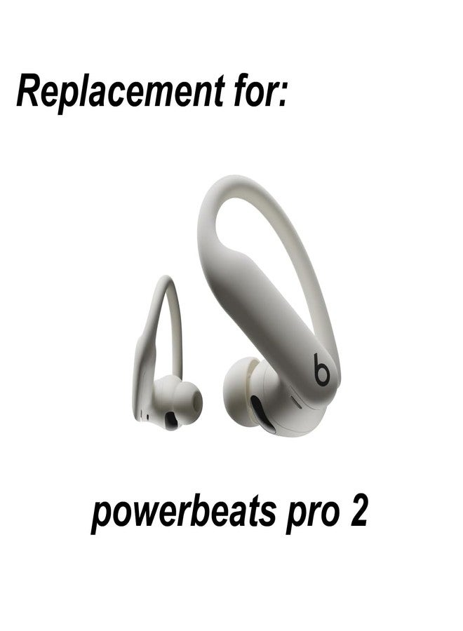luakesa Replacement Eartips Silicone Buds Ear Tips Set for Powerbeats pro 2 Wireless Earbuds,10 Pairs (Quick Sand) - Image 3