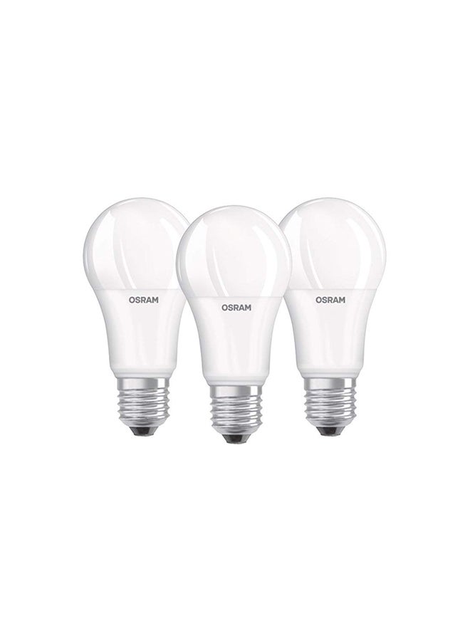 Osram 8W LED Daylight 6500K, E27 Base, 806lm Energy-efficient LED Bulb - Pack of 3 - Image 1