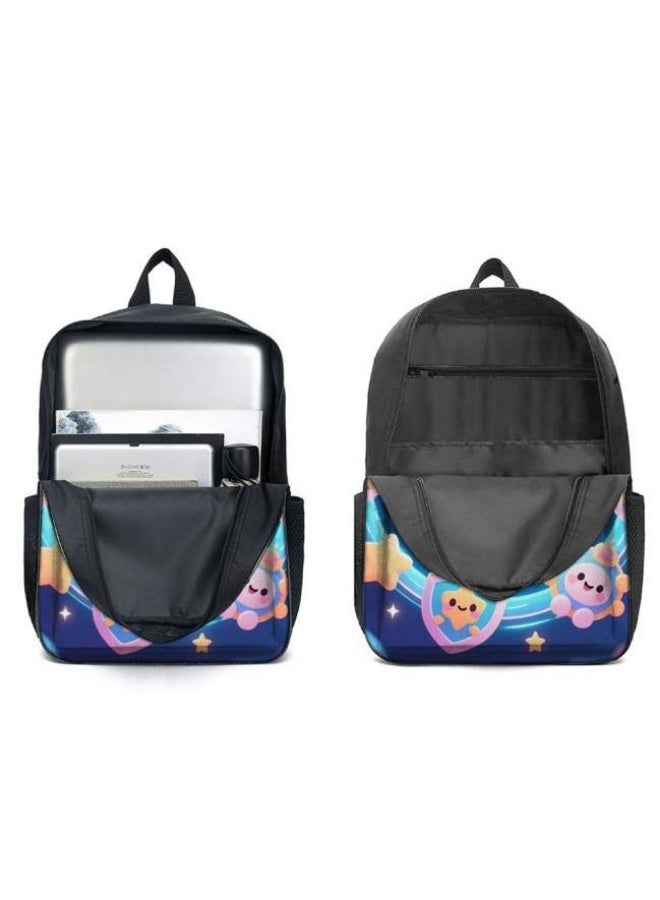 Bright Li Fire Unlock the new fashion of childish fun! Three-piece set of bags, cartoon elements for children and teenagers (students, children, friends' outings, mountain climbing, schooling, etc. can be used) - 60 - Image 3