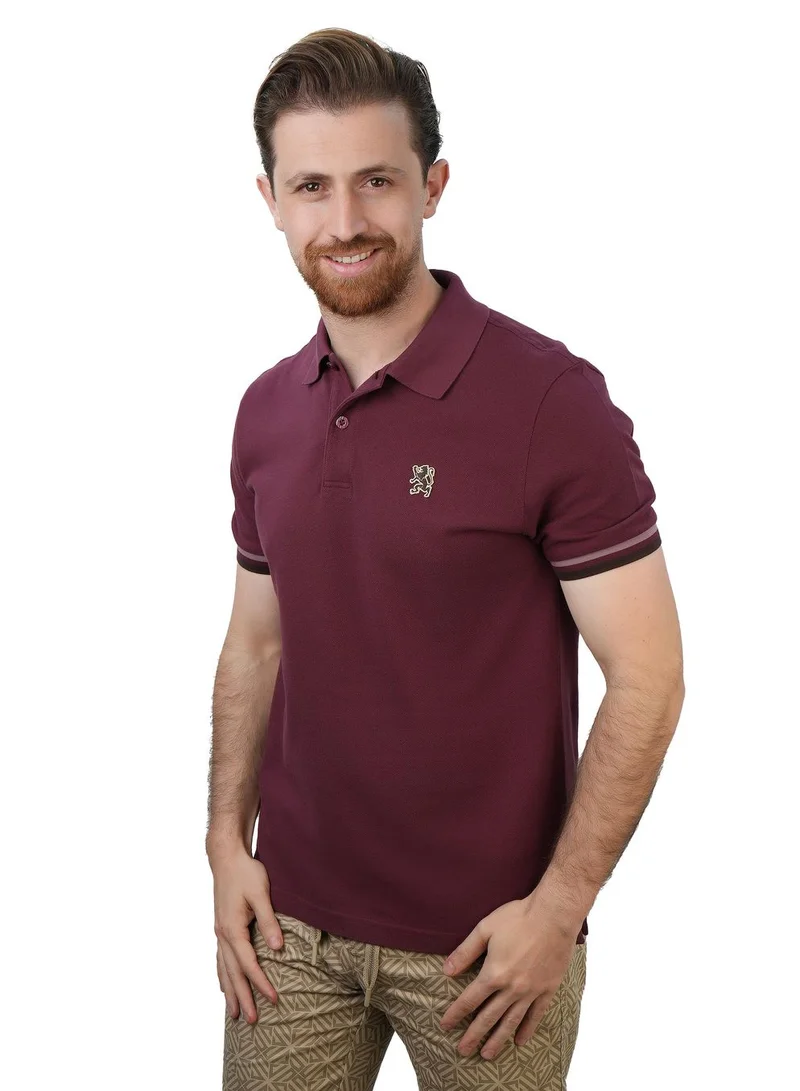 Men's Performance Polo: Classic Piqué, Tipped Collar, Embroidered Detail