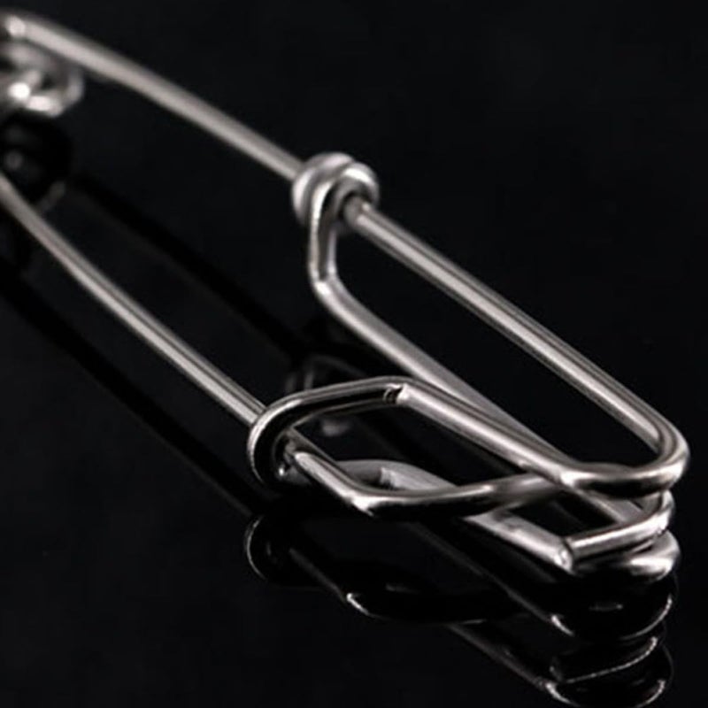 Stainless Steel Fishing Swivels 10pcs with Snaps for Freshwater Saltwater Anglers - Image 5