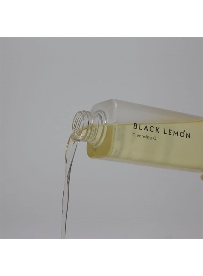 META FORET Black Lemon Cleansing Oil 200ml/6.76fl.oz Makeup & Sunscreen Remover, Face Cleanser, Sebum Control, Deep Cleansing - Image 4