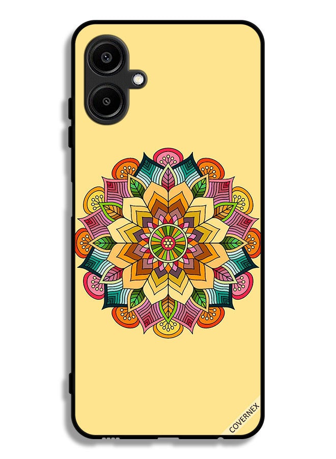 Covernex Samsung Galaxy M06 5G Protective Case Cover Round Mandala Pattern - Image 1