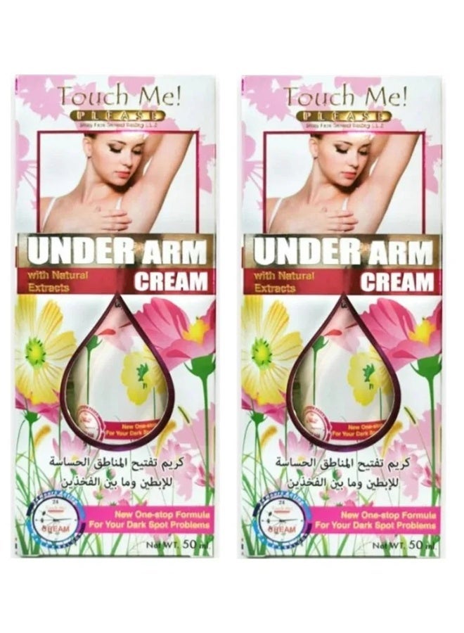 Touch Me! 2pack Touch Me Please Under Arm Cream 50g - Image 1