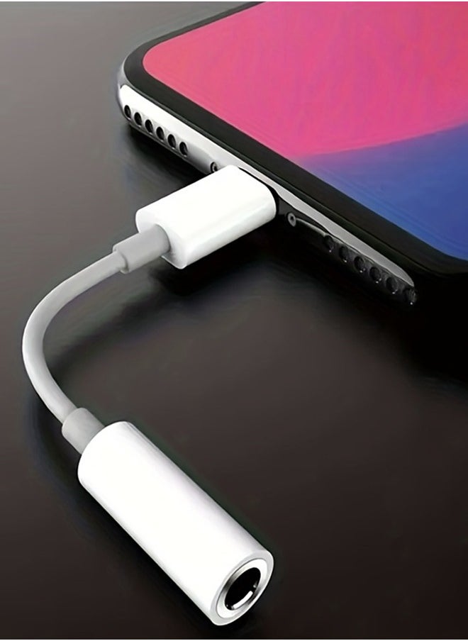 Generic - Headphone Jack Adapter Cable For iPhone To 3.5mm earphone Aux Audio Adapter - Image 1