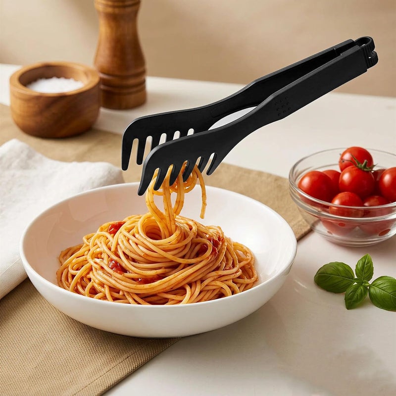ToolHouse Kitchen Tongs for Cooking and Serving – Heat Resistant Food Tongs for Salad, Pasta, BBQ and Grilling – Long Handle Cooking Tongs For Home Kitchen, Buffet and Outdoor Camping – Easy Storage - Image 5