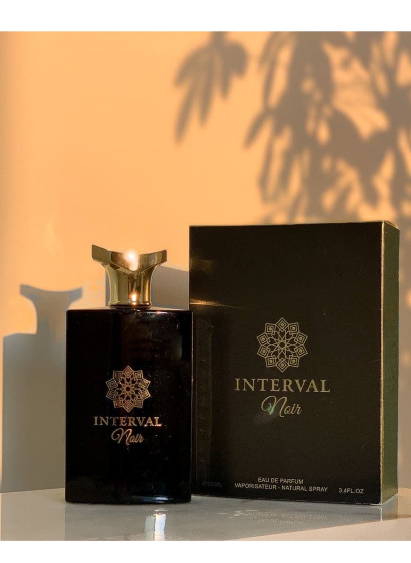 AMD Perfumes Interval Noir By AMD Perfumes Men and Women Fragrance EDP 100ml  - Image 2