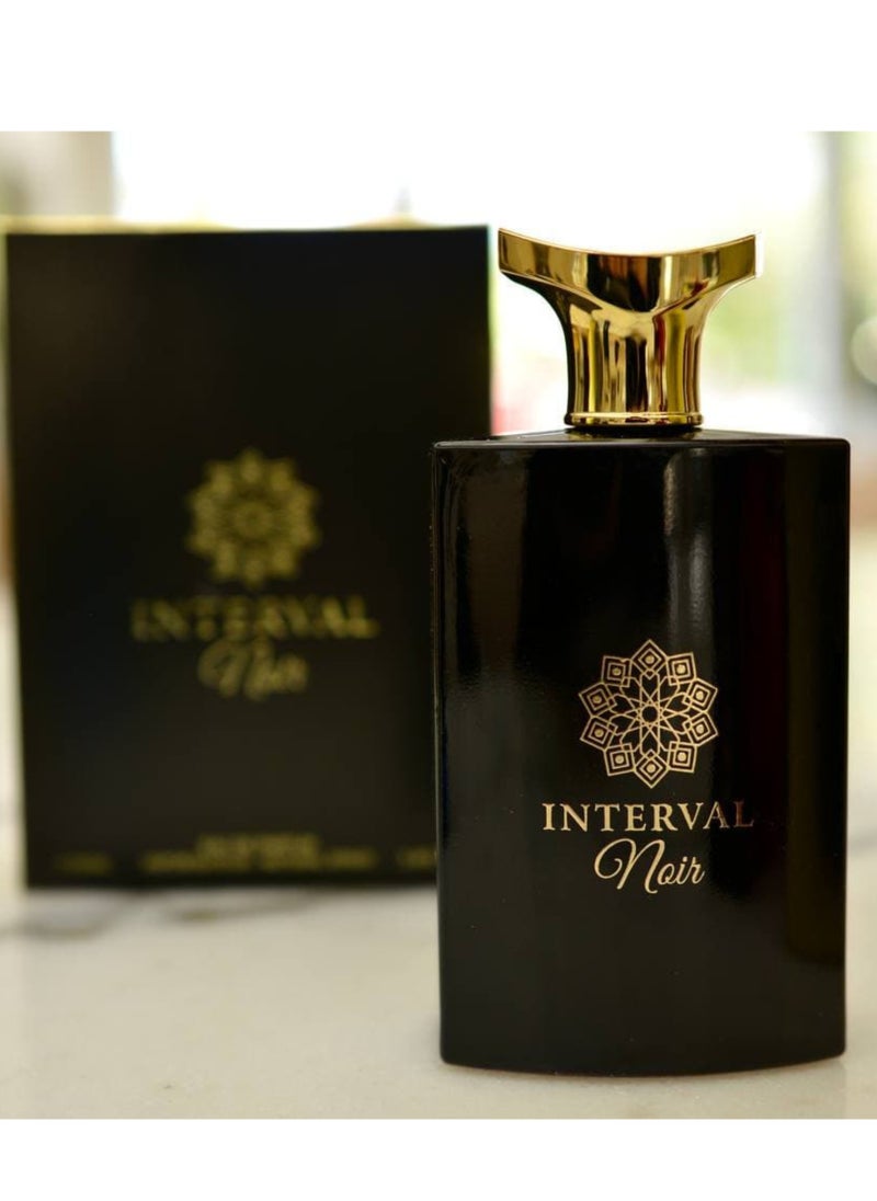 AMD Perfumes Interval Noir By AMD Perfumes Men and Women Fragrance EDP 100ml  - Image 3