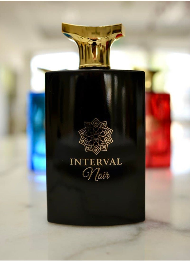 AMD Perfumes Interval Noir By AMD Perfumes Men and Women Fragrance EDP 100ml  - Image 4
