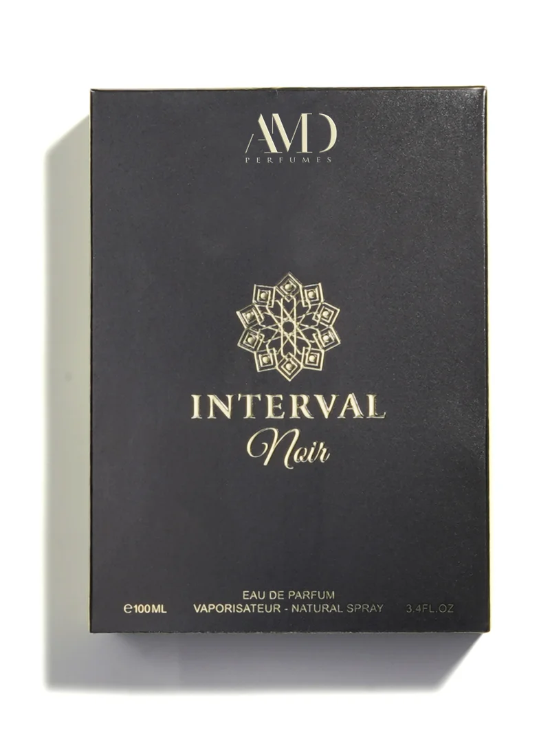 AMD Perfumes Interval Noir By AMD Perfumes Men and Women Fragrance EDP 100ml