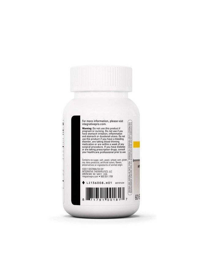 Integrative Therapeutics - Para Gard Intestinal Support Including Berberine Sulfate And Garlic Sweet Wormwood And Goldenseal Extracts* Gluten Free Dairy Free 60 Vegan Capsules - Image 1