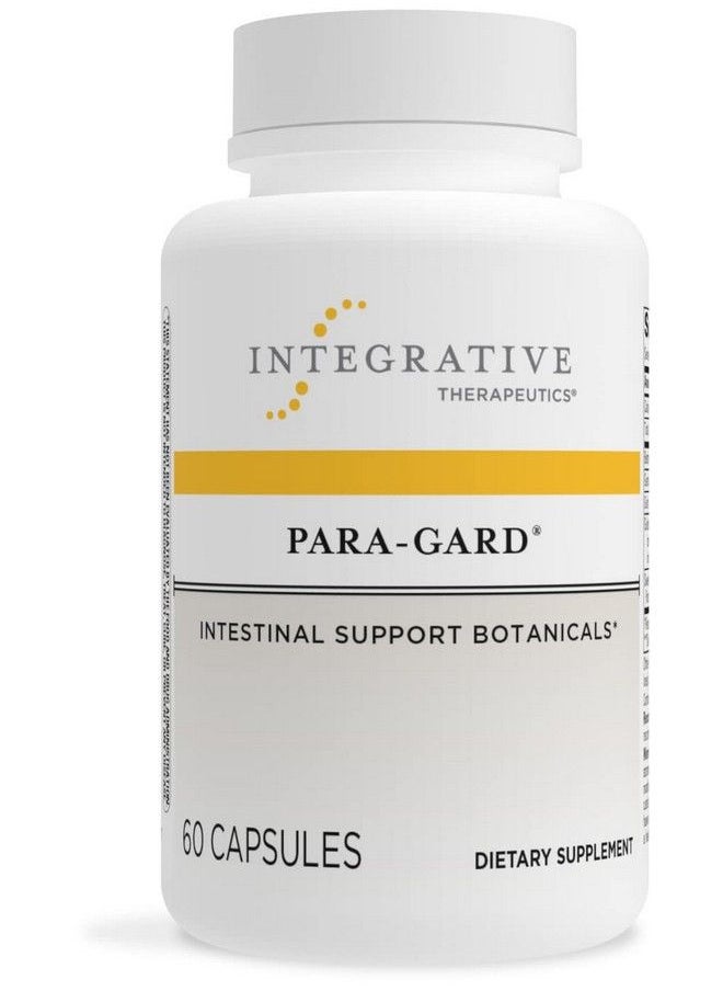 Integrative Therapeutics - Para Gard Intestinal Support Including Berberine Sulfate And Garlic Sweet Wormwood And Goldenseal Extracts* Gluten Free Dairy Free 60 Vegan Capsules - Image 1