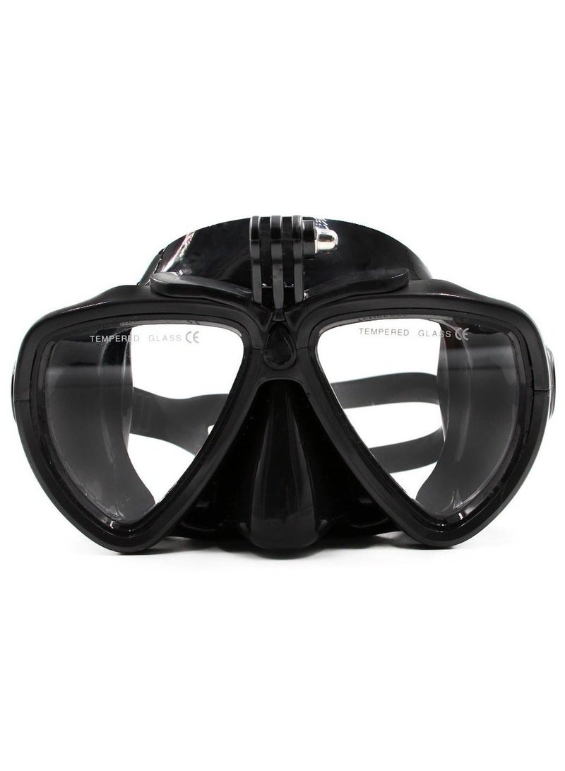 Generic Swimming Goggles Diving Mask Scuba Snorkel Glasses fit for GoPro Hero 7,6,5,4,3,3,2,1 Session 4,5 Fusion 360 4K DJI Osmo Action Cameras, Diving Glasses to Record the Beauty of the Water  - Image 2