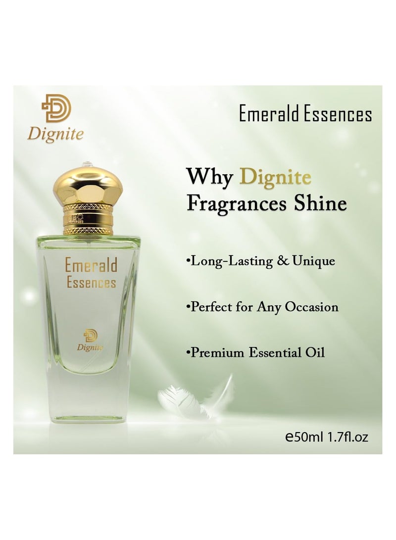 ديجنيت زمرد كريمة   عطر ايسنس   50 مل - ماء عطر - لها - Image 3