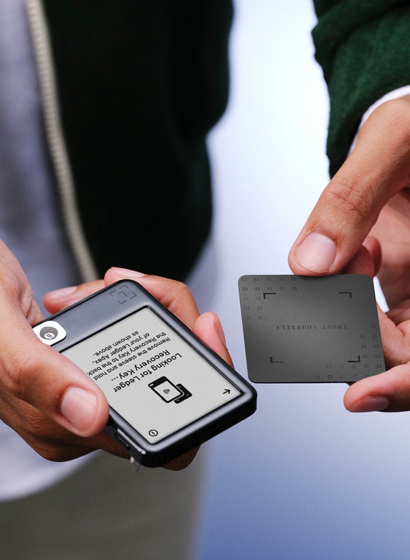 Ledger Nano Gen5 with Recovery Key | Secure Hardware Wallet with 2.8" Touchscreen | Easy Backup & Recovery | Bluetooth & USB-C, Andorid & iOS | Protect Your Crypto & NFTs Anywhere - Image 4