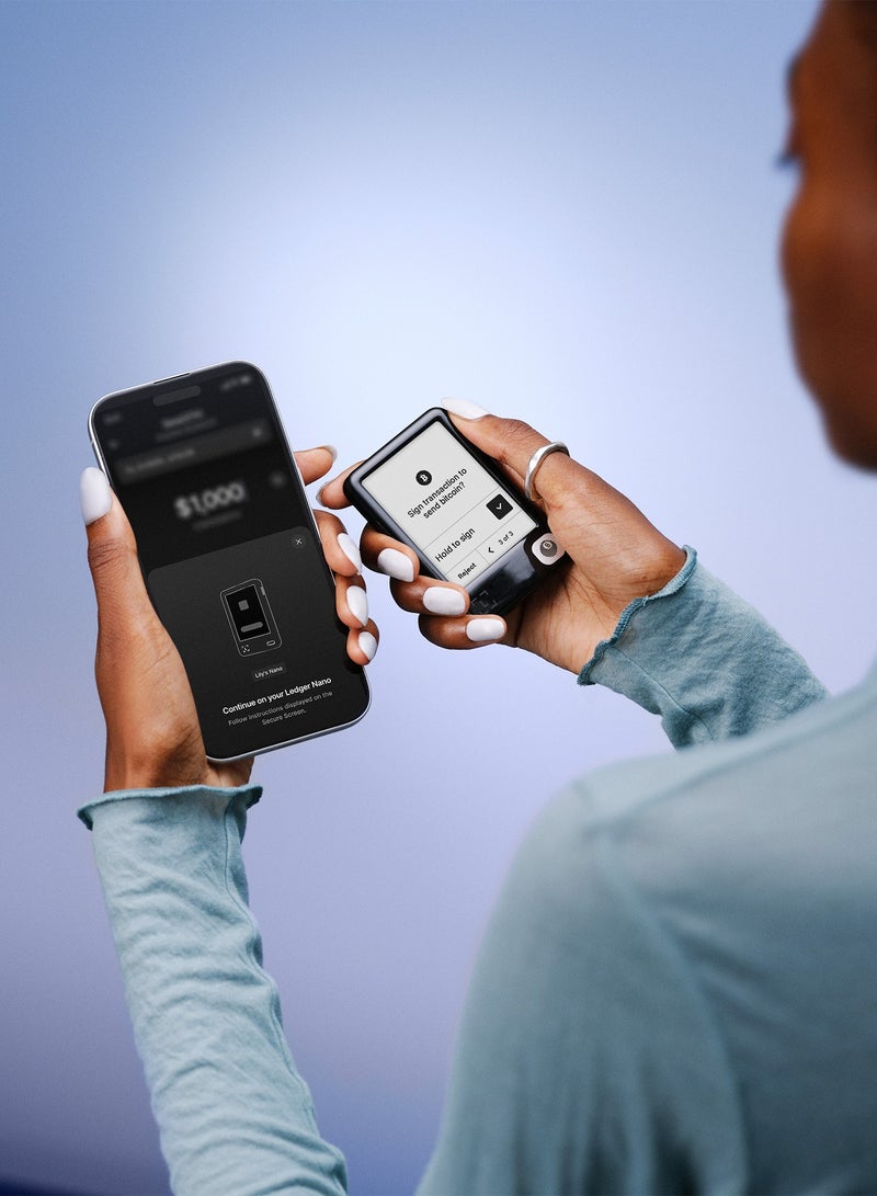 Ledger Nano Gen5 with Recovery Key | Secure Hardware Wallet with 2.8" Touchscreen | Easy Backup & Recovery | Bluetooth & USB-C, Andorid & iOS | Protect Your Crypto & NFTs Anywhere - Image 5