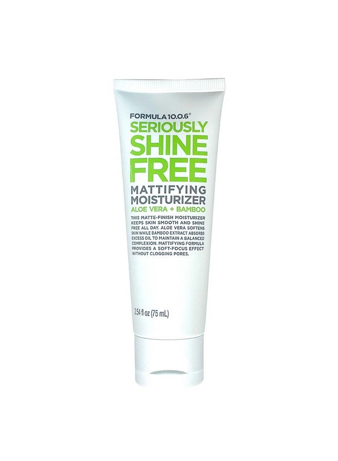 FORMULA 10.0.6 Seriously Shine Free Mattifying Moisturizer 2.54 fl oz (75ml) - Image 1