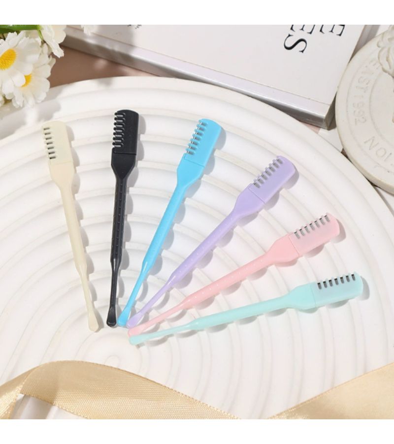 6 Piece Manual Nose Hair Trimmer And Ear Scoop Set Portable Double Sided 360 Rotating Grooming Tool For Men Women Hygienic Nose Care Device For Travel Includes Oil Painting Postcards Ideal Gift Choice - Image 2