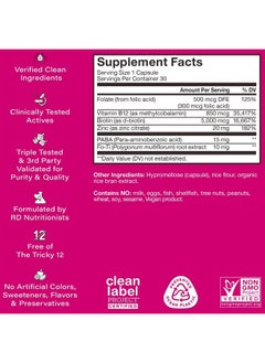 HUM Hair Strong, Growth, Strength, Fullness 30 Vegan Capsules  - Image 2
