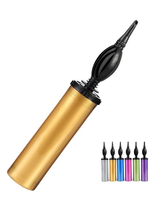 Gold Balloon Inflator Pump – Sturdy & Efficient Hand Pump for Party Decorations