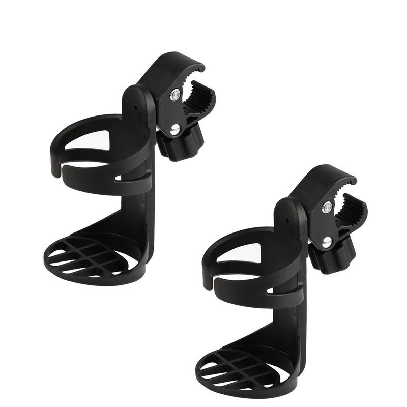 Accmor Stroller Cup Holder, Universal Cup Holder for Uppababy, Nuna, Doona Strollers, 360 Â° Rotatable Bottle Holder for Stroller, Bike, Wheelchair, Walker, Scooter - Image 1