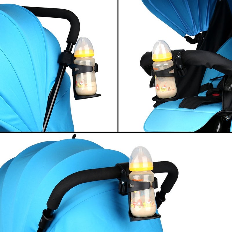 Accmor Stroller Cup Holder, Universal Cup Holder for Uppababy, Nuna, Doona Strollers, 360 Â° Rotatable Bottle Holder for Stroller, Bike, Wheelchair, Walker, Scooter - Image 4