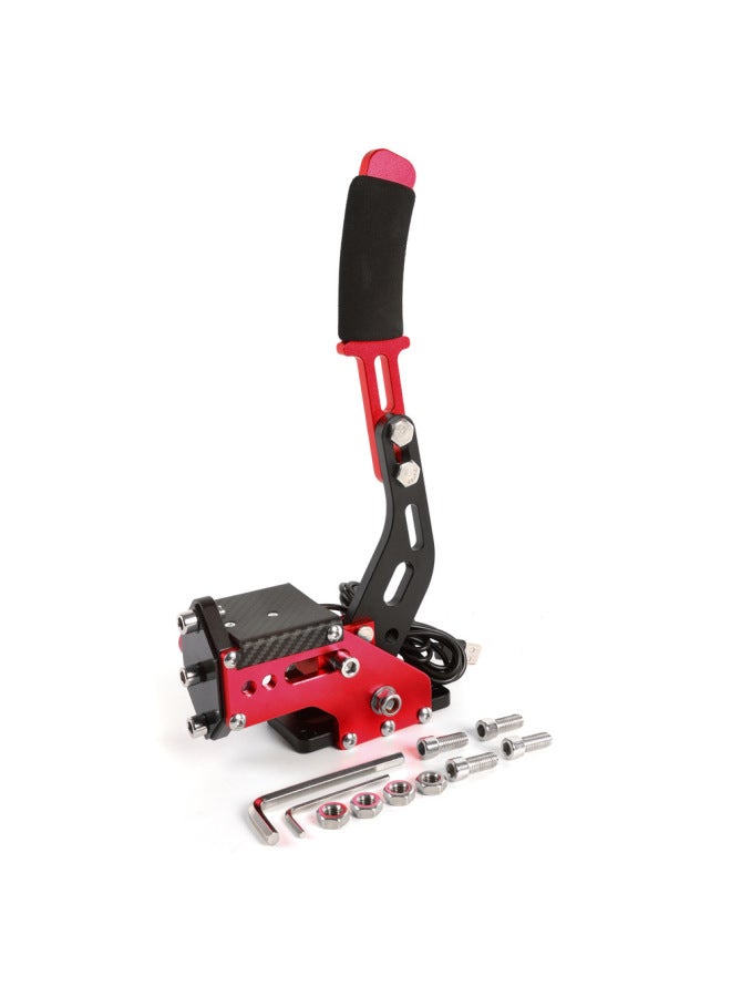 Drive-free Linear Drift Racing Game Handbrake PC Game Simulator USB Computer Dust AC Racing Plan G29-Product Color:Red - Image 1