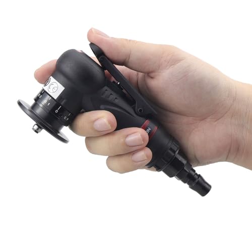 HIFESON Pnuematic Chamfer Tool Deburring Tool for Metal Trimming Air Beveling Tool Mini Chamfering Machine Small Handheld Grinder for Inner Hole and Metal Edge Deburring - Image 3