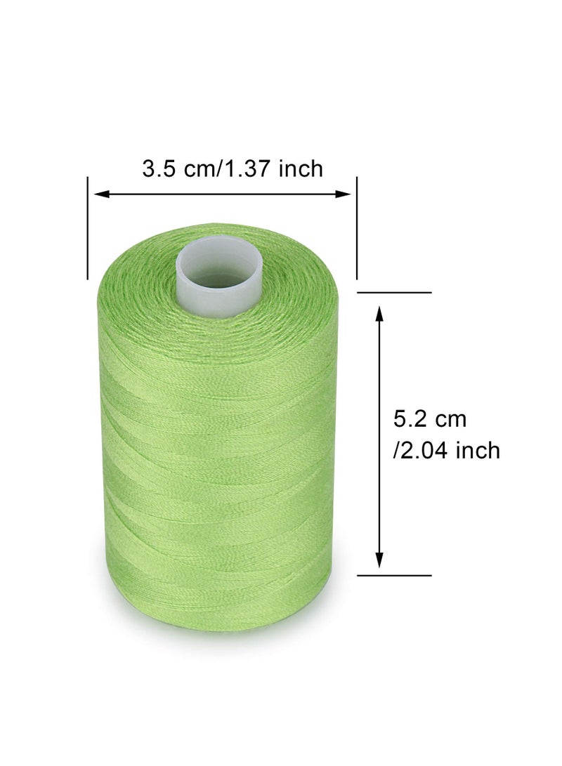SYOSI Sewing Thread 10 Colors, 1000 Yards Per Spool 40S/2 Polyester 10 Color Sets Options for Sewing Machine,Embroidery Machine,Hand Sewing (10 Blue Colors) - Image 3